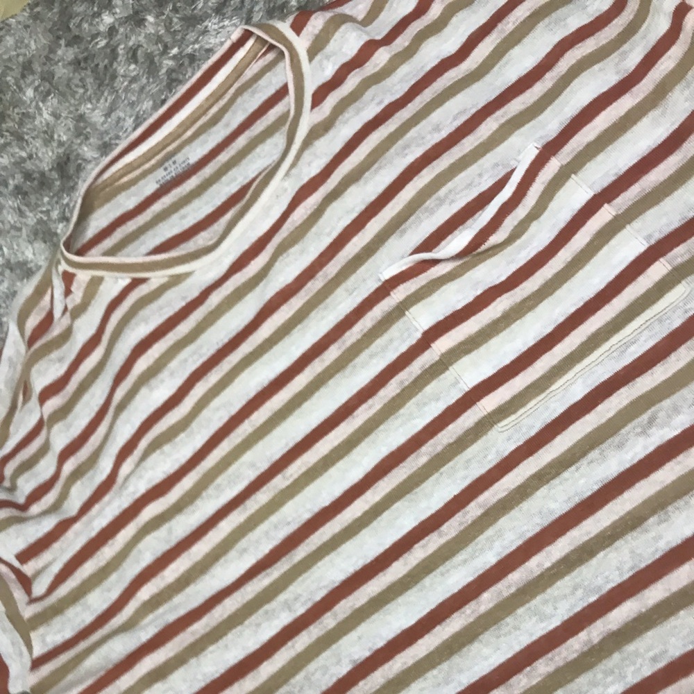 AERIE STRIPED OVERSIZED TEE